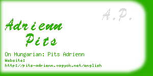 adrienn pits business card